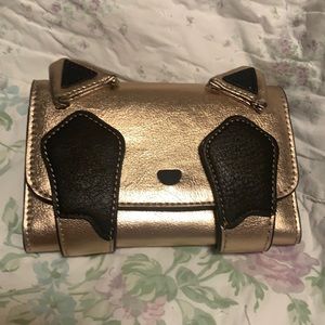 Adorable kitty trifold wallet